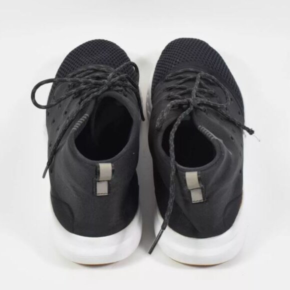 Under Armour Mid Black Charged 24/7 Lace Up Sneakers Running Shoes Sz 9.5 - Picture 4 of 5